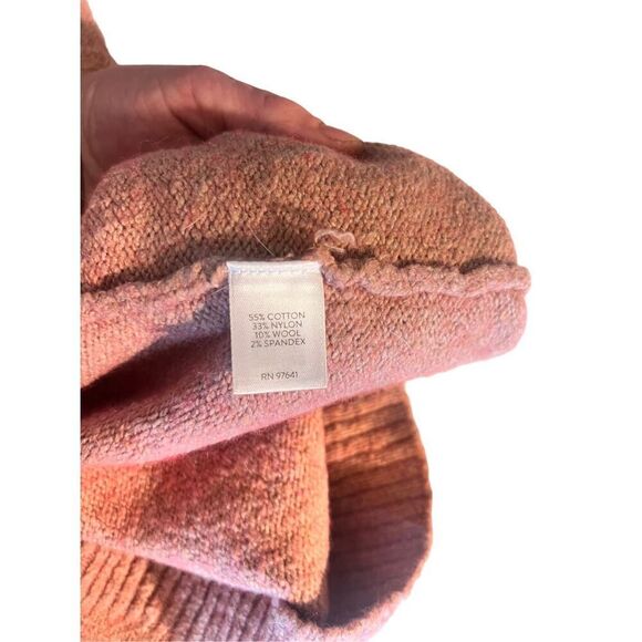 J.Jill     Mauve loose neck turtle neck long sleeve sweater - Picture 13 of 14